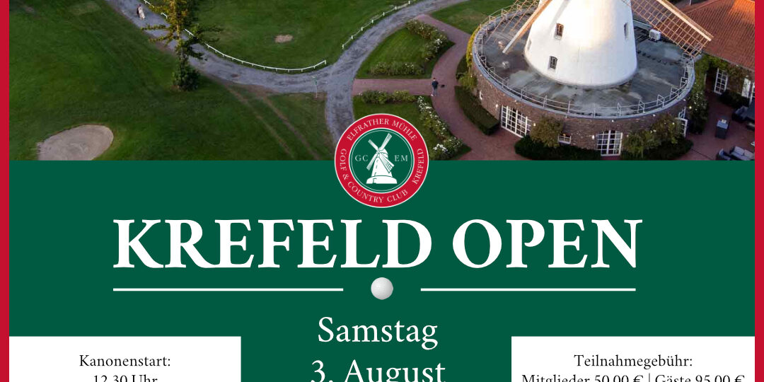 Krefeld Open poster